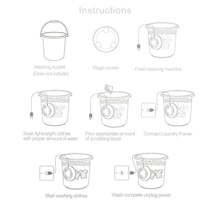 Portable Mini Washing Machine